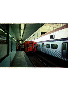 Toronto, Ontario, Canada Subway Train Postcard